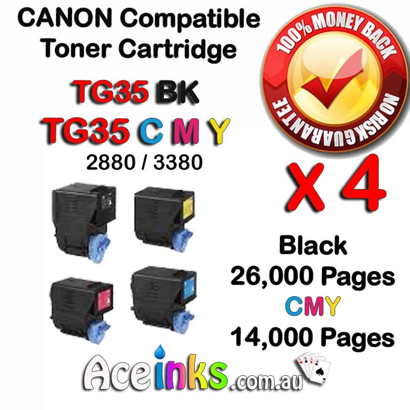 Compatible Canon TG-35 GPR23 BK C / M / Y